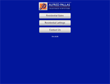 Tablet Screenshot of alfredpallas.com